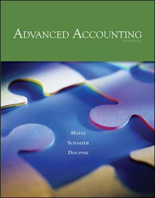 Advanced Accounting - Hoyle, Joe Ben, and Schaefer, Thomas, and Doupnik, Timothy