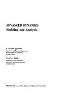 Advanced Dynamics: Modeling and Analysis - D'Souza, A Frank