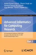Advanced Informatics for Computing Research: 4th International Conference, Icaicr 2020, Gurugram, India, December 26-27, 2020, Revised Selected Papers, Part I