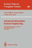 Advanced Information Systems Engineering: 5th International Conference, Caise '93, Paris, France, June 8-11, 1993. Proceedings - Rolland, Colette