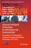 Advanced Intelligent Technologies for Information and Communication: Proceedings of 3rd International Conference on Advanced Intelligent Technologies (Icait 2022)