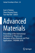 Advanced Materials: Proceedings of the International Conference on "Physics and Mechanics of New Materials and Their Applications", Phenma 2018