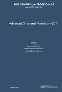 Advanced Structural Materials - 2011: Volume 1373