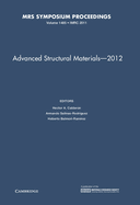 Advanced Structural Materials - 2012: Volume 1485