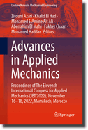 Advances in Applied Mechanics: Proceedings of the Eleventh International Congress for Applied Mechanics (Jet'2022), November 16-18, 2022, Marrakech, Morocco