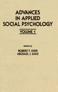 Advances in Applied Social Psychology: Volume 1