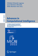 Advances in Computational Intelligence: 21st Mexican International Conference on Artificial Intelligence, MICAI 2022, Monterrey, Mexico, October 24-29, 2022, Proceedings, Part I