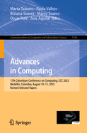 Advances in Computing: 17th Colombian Conference on Computing, CCC 2023, Medellin, Colombia, August 10-11, 2023, Revised Selected Papers