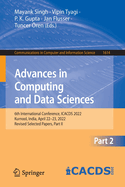 Advances in Computing and Data Sciences: 6th International Conference, ICACDS 2022, Kurnool, India, April 22-23, 2022, Revised Selected Papers, Part I