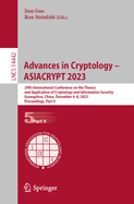Advances in Cryptology - ASIACRYPT 2023: 29th International Conference on the Theory and Application of Cryptology and Information Security, Guangzhou, China, December 4-8, 2023, Proceedings, Part II