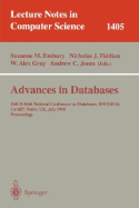Advances in Databases: 16th British National Conference on Databases, Bncod 16, Cardiff, Wales, UK, July 6-8, 1998, Proceedings