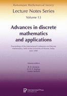 Advances in Discrete Mathematics and Applications: Proceedings of the International Conference on Discrete Mathematics
