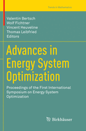 Advances in Energy System Optimization: Proceedings of the First International Symposium on Energy System Optimization