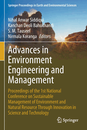 Advances in Environment Engineering and Management: Proceedings of the 1st National Conference on Sustainable Management of Environment and Natural Resource Through  Innovation in Science and Technology