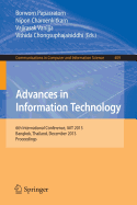 Advances in Information Technology: 6th International Conference, Iait 2013, Bangkok, Thailand, December 12-13, 2013. Proceedings