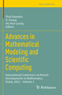 Advances in Mathematical Modeling and Scientific Computing: International Conference on Recent Developments in Mathematics, Dubai, 2022 - Volume 2