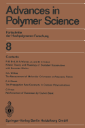 Advances in Polymer Science: Fortschritte Der Hochpolymeren-Forschung