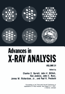 Advances in X-Ray Analysis: Volume 31
