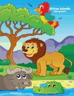 African Animals Coloring Book 5