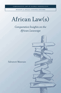 African Law(s): Comparative Insights on the African Lawscape