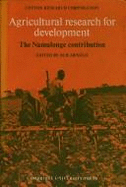 Agricultural Research for Development: The Namulonge Contribution