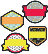 Aim High Badges Mini Cutouts