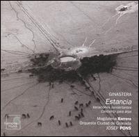 Alberto Ginastera: Estancia; Variaciones concertantes; Concierto para arpa - Jacopo di Tonno (cello); Magdalena Barrera (harp); Orquesta Ciudad de Granada; Josep Pons (conductor)