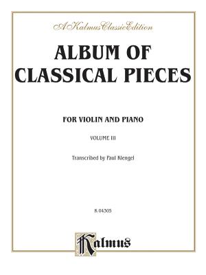 Album of Classical Pieces, Vol 3 - Klengel, Julius