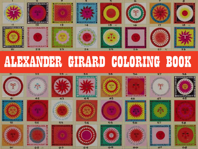 Alexander Girard Coloring Book - 
