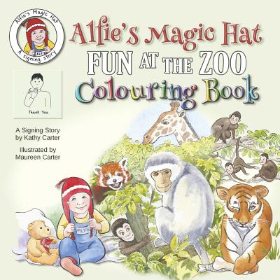 Alfie's Magic Hat: Fun at the Zoo Colouring Book - Carter, Kathy