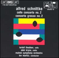 Alfred Schnittke: Cello Concerto No. 2; Concerto Grosso No. 2 - Oleh Krysa (violin); Torleif Theden (cello); Malm Symphony Orchestra; Lev Markiz (conductor)