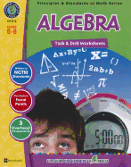 Algebra: Task & Drill Sheets, Grades 6-8