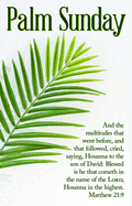 All Glory Bulletin (Pkg 100) Palm Sunday