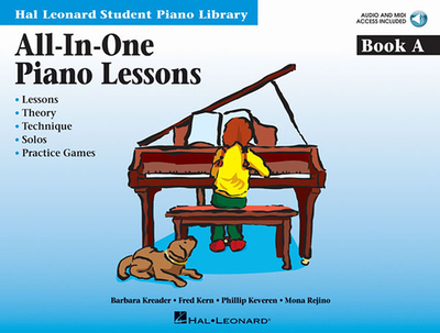 All-In-One Piano Lessons - Book a (Book/Online Audio) - Kern, Fred, and Kreader, Barbara, and Keveren, Phillip