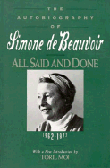 All Said and Done - de Beauvoir, Simone