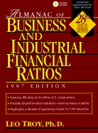 Almanac of Business and Industrial Financial Ratios: With CDROM