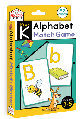 Alphabet Match Game (Flashcards): Flash Cards for Preschool and Pre-K, Ages 3-5, Games for Kids, Abc Learning, Uppercase and Lowercase, Phonics, ...and Listening Skills (the Reading House) - The Reading House