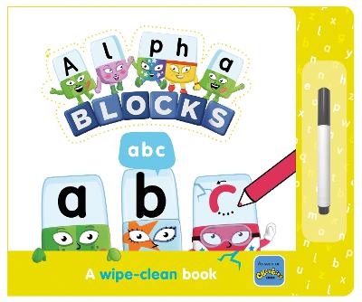 Alphablocks ABC: A Wipe-Clean Book - Alphablocks, and Sweet Cherry Publishing