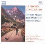 Alphorn Concertos by Leopold Mozart, Jean Daetwyler and Ferenc Farkas