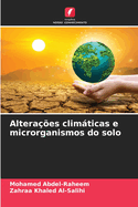 Altera??es climticas e microrganismos do solo