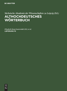 Althochdeutsches Wrterbuch