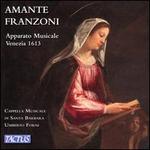 Amante Franzoni: Apparato Musicale Venezia 1613