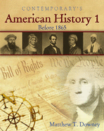 American History 1 (Before 1865), Softcover Student Text Only