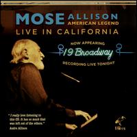 American Legend: Live in California - Mose Allison