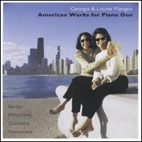 American Works for Piano Duo - Georgia Mangos (piano); Louise Mangos (piano)