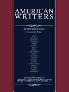 American Writers, Supplement XXVII: A Collection of Critical Literary and Biographical Articles That Cover Hundreds of Notable Authors from the 17th Century to the Present Day.