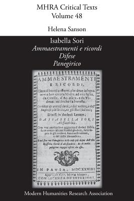 'ammaestramenti E Ricordi', by Isabella Sori - Sanson, Helena (Editor)