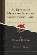 An Efficiency Meter for Electric Incandescent Lamps (Classic Reprint)