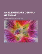 An Elementary German Grammar