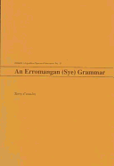 An Erromangan (Sye) Grammar